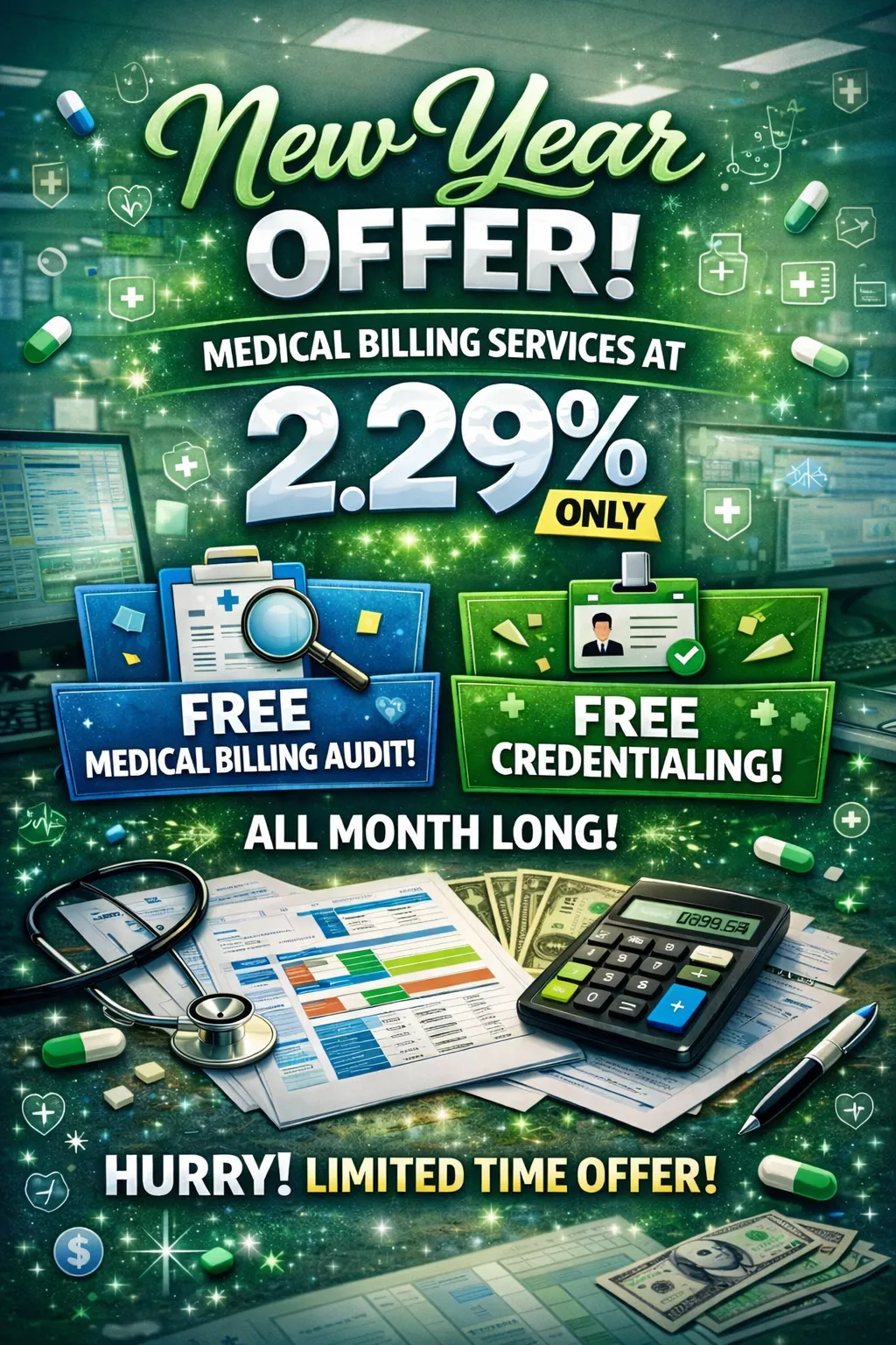 MedSole New Year Medical Billing Offer